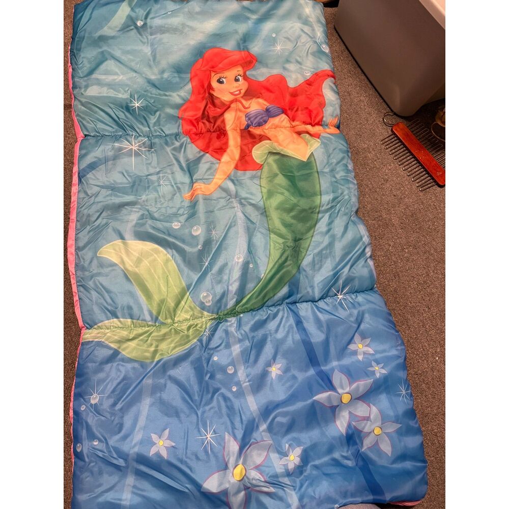 Vintage Disney Little Mermaid Playhut Sleeping Bag